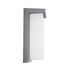 GLOBOSTAR® LOFT 60759 Φωτιστικό Τοίχου - Απλίκα Εσωτερικού/Εξωτερικού Χώρου LED 18W 1890lm 120° AC175-265V Αδιάβροχο IP65 - Πλαστικό Σώμα - Φυσικό λευκό 4500K - Μ24.5 x Π11 x Υ9.5cm -  Γκρι - Bridgelux Chip - 3 Χρόνια Εγγύηση - ledmania.gr