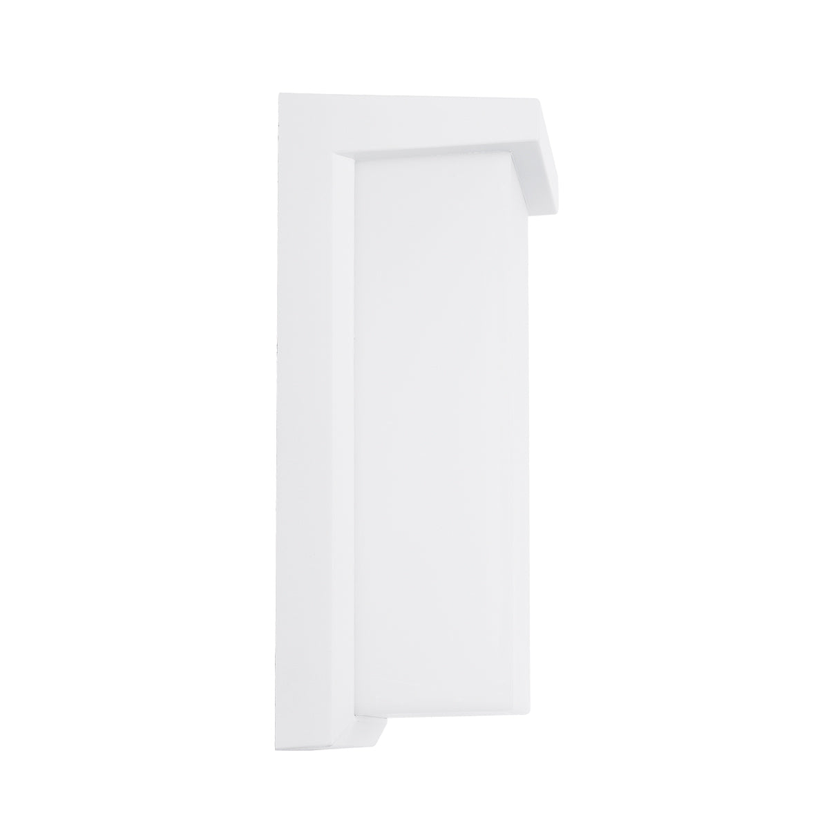 GLOBOSTAR® LOFT 60760 Φωτιστικό Τοίχου - Απλίκα Εσωτερικού/Εξωτερικού Χώρου LED 18W 1890lm 120° AC175-265V Αδιάβροχο IP65 - Πλαστικό Σώμα - Φυσικό λευκό 4500K - Μ24.5 x Π11 x Υ9.5cm - Λευκό - Bridgelux Chip - 3 Χρόνια Εγγύηση - ledmania.gr