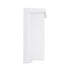 GLOBOSTAR® LOFT 60760 Φωτιστικό Τοίχου - Απλίκα Εσωτερικού/Εξωτερικού Χώρου LED 18W 1890lm 120° AC175-265V Αδιάβροχο IP65 - Πλαστικό Σώμα - Φυσικό λευκό 4500K - Μ24.5 x Π11 x Υ9.5cm - Λευκό - Bridgelux Chip - 3 Χρόνια Εγγύηση - ledmania.gr