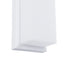 GLOBOSTAR® LOFT 60760 Φωτιστικό Τοίχου - Απλίκα Εσωτερικού/Εξωτερικού Χώρου LED 18W 1890lm 120° AC175-265V Αδιάβροχο IP65 - Πλαστικό Σώμα - Φυσικό λευκό 4500K - Μ24.5 x Π11 x Υ9.5cm - Λευκό - Bridgelux Chip - 3 Χρόνια Εγγύηση - ledmania.gr