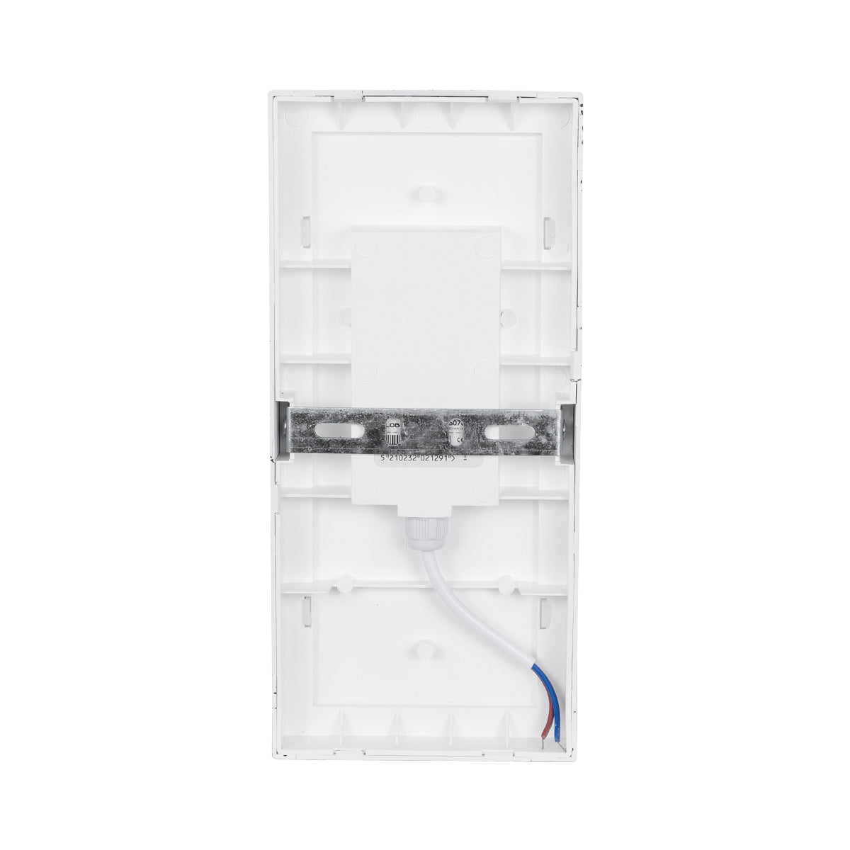 GLOBOSTAR® LOFT 60760 Φωτιστικό Τοίχου - Απλίκα Εσωτερικού/Εξωτερικού Χώρου LED 18W 1890lm 120° AC175-265V Αδιάβροχο IP65 - Πλαστικό Σώμα - Φυσικό λευκό 4500K - Μ24.5 x Π11 x Υ9.5cm - Λευκό - Bridgelux Chip - 3 Χρόνια Εγγύηση - ledmania.gr