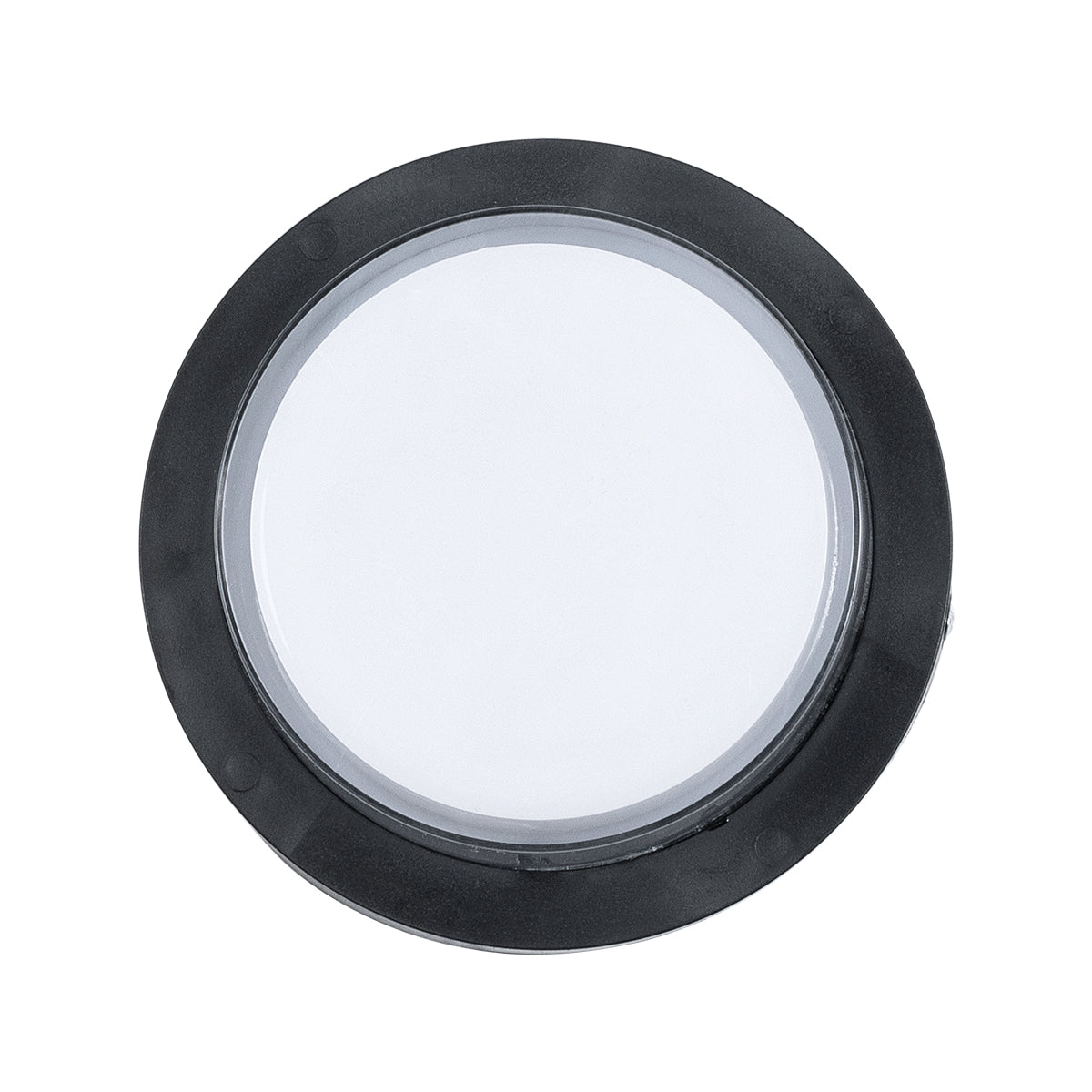 GLOBOSTAR® NEXUS 60761 Φωτιστικό Τοίχου - Απλίκα Εσωτερικού/Εξωτερικού Χώρου LED 10W 1050lm 120° AC175-265V Αδιάβροχο IP65 - Πλαστικό Σώμα - Φυσικό λευκό 4500K - Φ17 x Υ9cm - Μαύρο - Bridgelux Chip - 3 Χρόνια Εγγύηση - ledmania.gr