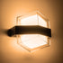 GLOBOSTAR® EMPIRE 60781 Μοντέρνο Φωτιστικό Τοίχου - Απλίκα LED 12W 1200lm 120° AC 220-240V Αδιάβροχο IP65 Θερμό Λευκό 2700K - Bridgelux SMD Chip & TÜV SÜD Driver - Μαύρο Ματ - Μ18.5 x Π17 x Υ10cm - 3 Χρόνια Εγγύηση - ledmania.gr