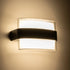 GLOBOSTAR® EMPIRE 60782 Μοντέρνο Φωτιστικό Τοίχου - Απλίκα LED 12W 1260lm 120° AC 220-240V Αδιάβροχο IP65 Φυσικό Λευκό 4500K - Bridgelux SMD Chip & TÜV SÜD Driver - Μαύρο Ματ - Μ18.5 x Π12 x Υ8.5cm - 3 Χρόνια Εγγύηση - ledmania.gr