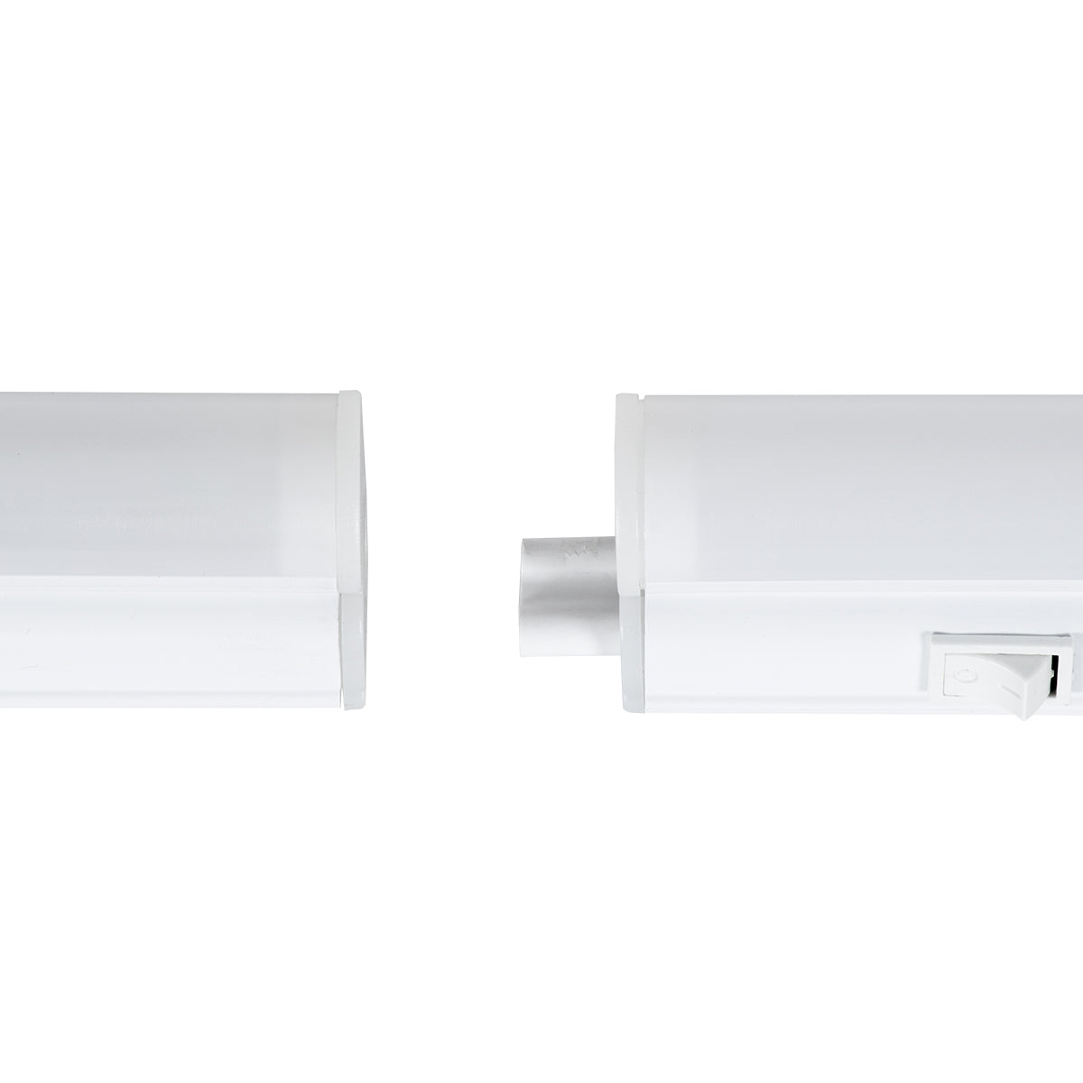 GLOBOSTAR® TUBO 60784 Γραμμικό Επεκτεινόμενο Φωτιστικό T5 30cm LED 5.5W 550lm 180° AC 220-240V IP20 Ψυχρό Λευκό 6000K - Lumileds SMD Chip - Λευκό Γαλακτερό - Μ30 x Π2.2 x Υ3.5cm - 3 Χρόνια Εγγύση - ledmania.gr