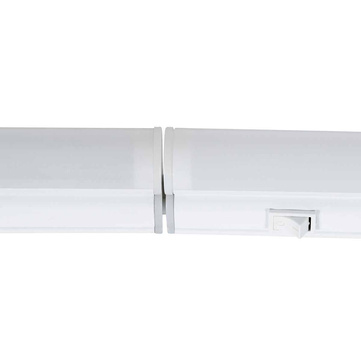 GLOBOSTAR® TUBO 60784 Γραμμικό Επεκτεινόμενο Φωτιστικό T5 30cm LED 5.5W 550lm 180° AC 220-240V IP20 Ψυχρό Λευκό 6000K - Lumileds SMD Chip - Λευκό Γαλακτερό - Μ30 x Π2.2 x Υ3.5cm - 3 Χρόνια Εγγύση - ledmania.gr