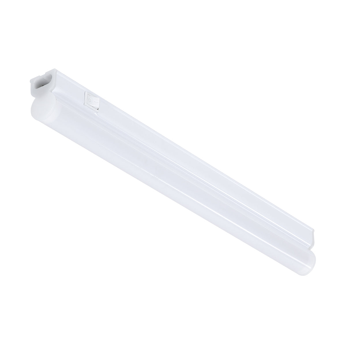 GLOBOSTAR® TUBO 60784 Γραμμικό Επεκτεινόμενο Φωτιστικό T5 30cm LED 5.5W 550lm 180° AC 220-240V IP20 Ψυχρό Λευκό 6000K - Lumileds SMD Chip - Λευκό Γαλακτερό - Μ30 x Π2.2 x Υ3.5cm - 3 Χρόνια Εγγύση - ledmania.gr