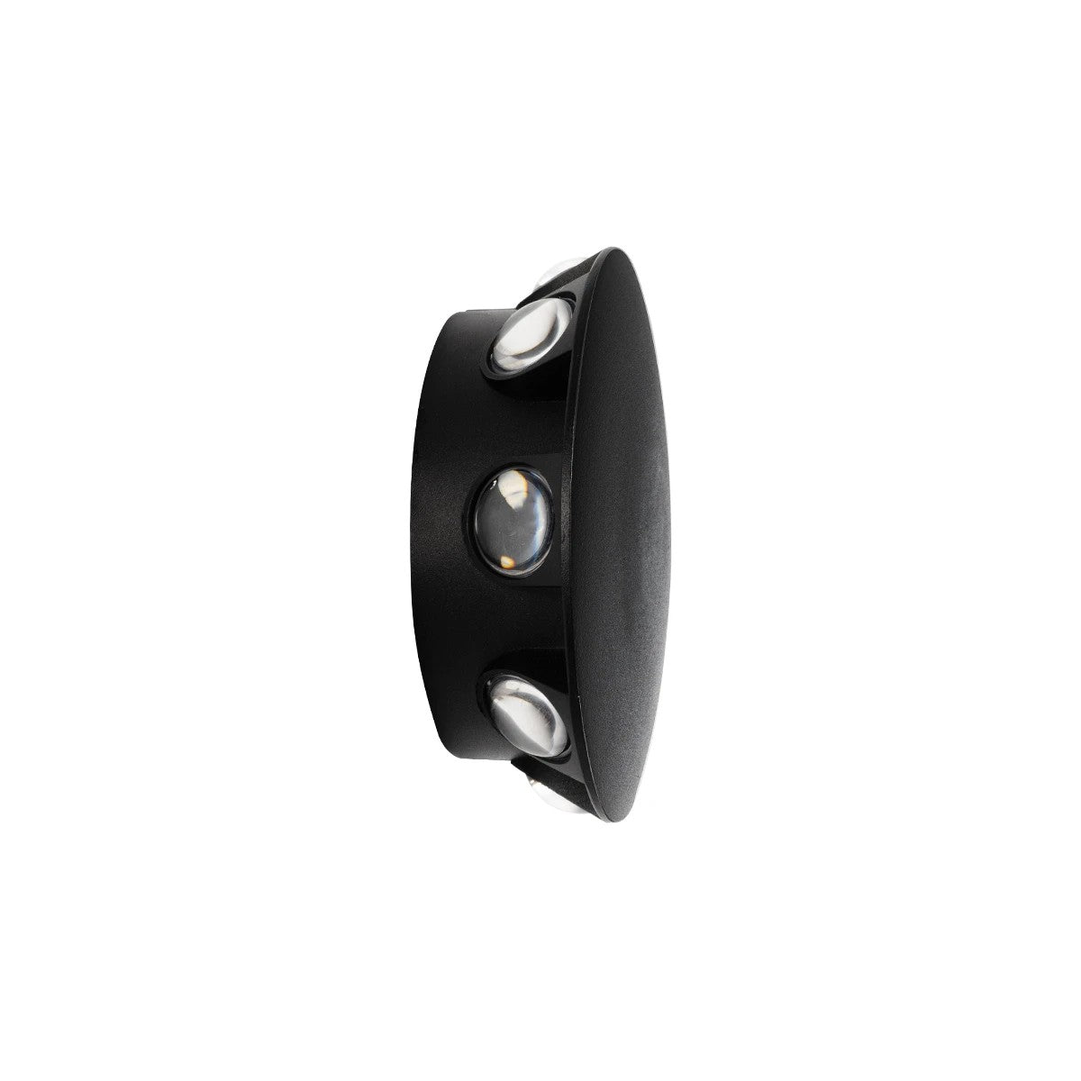 GLOBOSTAR® SOL 60796 Μοντέρνο Φωτιστικό Τοίχου - Απλίκα LED 16W 2000lm 30° AC 220-240V Αδιάβροχο IP65 Θερμό Λευκό 2700K - CREE XPE Chip & TÜV SÜD Driver - Μαύρο Ματ - Μ16 x Π5.5 x Υ16cm - 5 Χρόνια Εγγύηση - ledmania.gr