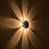 GLOBOSTAR® SOL 60796 Μοντέρνο Φωτιστικό Τοίχου - Απλίκα LED 16W 2000lm 30° AC 220-240V Αδιάβροχο IP65 Θερμό Λευκό 2700K - CREE XPE Chip & TÜV SÜD Driver - Μαύρο Ματ - Μ16 x Π5.5 x Υ16cm - 5 Χρόνια Εγγύηση - ledmania.gr