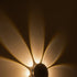 GLOBOSTAR® SOL 60796 Μοντέρνο Φωτιστικό Τοίχου - Απλίκα LED 16W 2000lm 30° AC 220-240V Αδιάβροχο IP65 Θερμό Λευκό 2700K - CREE XPE Chip & TÜV SÜD Driver - Μαύρο Ματ - Μ16 x Π5.5 x Υ16cm - 5 Χρόνια Εγγύηση - ledmania.gr