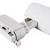 GLOBOSTAR® LUGANO 60807 Μονοφασικό Σποτ Ράγας LED 20W 2500lm 36° AC 220-240V IP20 Φυσικό Λευκό 4500K - Bridgelux COB Chip & TÜV SÜD Driver - Eurotrack 1PH  - Λευκό Ματ - Μ6.5 x Π6.5 x Υ22cm - 5 Χρόνια Εγγύηση
