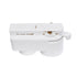 Globostar 2L-EUROTRACK 60856 Αντάπτορας Κρέμασης Φωτιστικού - Μονοφασικός 2 Καλωδίων για όλες τις Ράγες EUROTRACK AC 220-240V IP20 Μ7 x Π3 x Υ4cm - EUROTRACK® System 1L+1N - Θερμοπλαστικό - Λευκό - 5 Χρόνια Εγγύηση - ledmania.gr