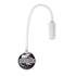 GloboStar® GOOSE 60876 Μοντέρνο Φωτιστικό Τοίχου - Απλίκα Ξενοδοχείου Bed Side LED 3W 300lm 36° AC 220-240V - Reading Light - Μ6.5 x Π15 x Υ24.5cm - Φυσικό Λευκό 4500K - Λευκό - ledmania.gr
