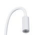 GloboStar® GOOSE 60876 Μοντέρνο Φωτιστικό Τοίχου - Απλίκα Ξενοδοχείου Bed Side LED 3W 300lm 36° AC 220-240V - Reading Light - Μ6.5 x Π15 x Υ24.5cm - Φυσικό Λευκό 4500K - Λευκό - ledmania.gr