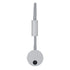 GloboStar® GOOSE 60877 Μοντέρνο Φωτιστικό Τοίχου - Απλίκα Ξενοδοχείου Bed Side LED 3W 300lm 36° AC 220-240V - Reading Light - Μ6.5 x Π15 x Υ24.5cm - Φυσικό Λευκό 4500K - Γκρι Ανθρακί - ledmania.gr