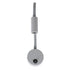 GloboStar® GOOSE 60877 Μοντέρνο Φωτιστικό Τοίχου - Απλίκα Ξενοδοχείου Bed Side LED 3W 300lm 36° AC 220-240V - Reading Light - Μ6.5 x Π15 x Υ24.5cm - Φυσικό Λευκό 4500K - Γκρι Ανθρακί - ledmania.gr