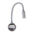 GloboStar® GOOSE 60877 Μοντέρνο Φωτιστικό Τοίχου - Απλίκα Ξενοδοχείου Bed Side LED 3W 300lm 36° AC 220-240V - Reading Light - Μ6.5 x Π15 x Υ24.5cm - Φυσικό Λευκό 4500K - Γκρι Ανθρακί - ledmania.gr