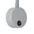 GloboStar® GOOSE 60877 Μοντέρνο Φωτιστικό Τοίχου - Απλίκα Ξενοδοχείου Bed Side LED 3W 300lm 36° AC 220-240V - Reading Light - Μ6.5 x Π15 x Υ24.5cm - Φυσικό Λευκό 4500K - Γκρι Ανθρακί - ledmania.gr