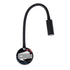 GloboStar® GOOSE 60878 Μοντέρνο Φωτιστικό Τοίχου - Απλίκα Ξενοδοχείου Bed Side LED 3W 300lm 36° AC 220-240V - Reading Light - Μ6.5 x Π15 x Υ24.5cm - Φυσικό Λευκό 4500K - Μαύρο - ledmania.gr
