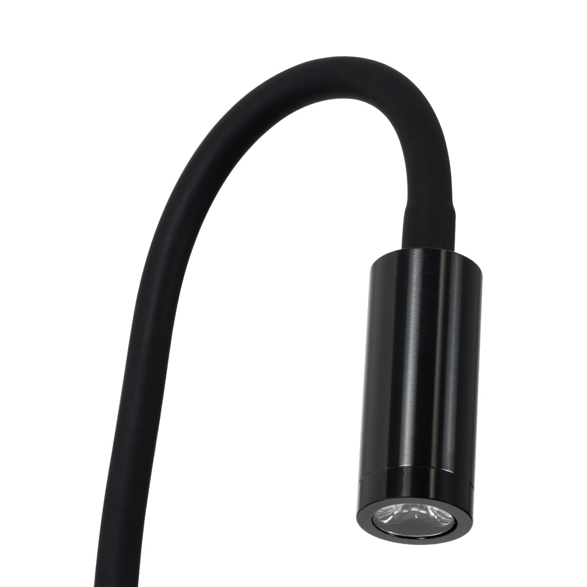 GloboStar® GOOSE 60878 Μοντέρνο Φωτιστικό Τοίχου - Απλίκα Ξενοδοχείου Bed Side LED 3W 300lm 36° AC 220-240V - Reading Light - Μ6.5 x Π15 x Υ24.5cm - Φυσικό Λευκό 4500K - Μαύρο - ledmania.gr