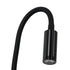 GloboStar® GOOSE 60878 Μοντέρνο Φωτιστικό Τοίχου - Απλίκα Ξενοδοχείου Bed Side LED 3W 300lm 36° AC 220-240V - Reading Light - Μ6.5 x Π15 x Υ24.5cm - Φυσικό Λευκό 4500K - Μαύρο - ledmania.gr