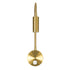 GloboStar® GOOSE 60880 Μοντέρνο Φωτιστικό Τοίχου - Απλίκα Ξενοδοχείου Bed Side LED 3W 300lm 36° AC 220-240V - Reading Light - Μ6.5 x Π15 x Υ24.5cm - Φυσικό Λευκό 4500K - Χρυσό Βούρτσας - ledmania.gr