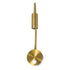 GloboStar® GOOSE 60880 Μοντέρνο Φωτιστικό Τοίχου - Απλίκα Ξενοδοχείου Bed Side LED 3W 300lm 36° AC 220-240V - Reading Light - Μ6.5 x Π15 x Υ24.5cm - Φυσικό Λευκό 4500K - Χρυσό Βούρτσας - ledmania.gr