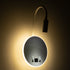 GloboStar® GOOSE 60881 Μοντέρνο Φωτιστικό Τοίχου - Απλίκα Ξενοδοχείου Bed Side LED 6W 600lm 36° & 360° AC 220-240V - Reading Light & 360° Κρυφός Φωτισμός - Φορτιστής USB 3A - Μ15.5 x Π15 x Υ30.5cm - Φυσικό Λευκό 4500K - Λευκό - ledmania.gr