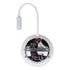 GloboStar® GOOSE 60881 Μοντέρνο Φωτιστικό Τοίχου - Απλίκα Ξενοδοχείου Bed Side LED 6W 600lm 36° & 360° AC 220-240V - Reading Light & 360° Κρυφός Φωτισμός - Φορτιστής USB 3A - Μ15.5 x Π15 x Υ30.5cm - Φυσικό Λευκό 4500K - Λευκό - ledmania.gr
