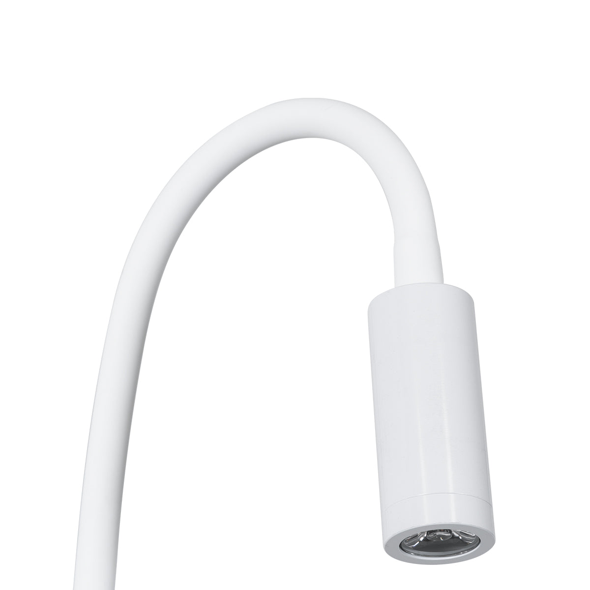 GloboStar® GOOSE 60881 Μοντέρνο Φωτιστικό Τοίχου - Απλίκα Ξενοδοχείου Bed Side LED 6W 600lm 36° & 360° AC 220-240V - Reading Light & 360° Κρυφός Φωτισμός - Φορτιστής USB 3A - Μ15.5 x Π15 x Υ30.5cm - Φυσικό Λευκό 4500K - Λευκό - ledmania.gr