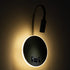 GLOBOSTAR® GOOSE 60882 Μοντέρνο Φωτιστικό Τοίχου - Απλίκα Ξενοδοχείου Reading Light με Φορτιστή USB 3A LED 6W 600lm 36° & 360° AC 220-240V IP20 Φυσικό Λευκό 4500K - CREE XPE & Lumileds SMD Chip & TÜV SÜD Driver - Γκρι Ανθρακί Ματ - Μ15.5 x Π15 x Υ30.5c...