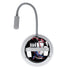 GLOBOSTAR® GOOSE 60882 Μοντέρνο Φωτιστικό Τοίχου - Απλίκα Ξενοδοχείου Reading Light με Φορτιστή USB 3A LED 6W 600lm 36° & 360° AC 220-240V IP20 Φυσικό Λευκό 4500K - CREE XPE & Lumileds SMD Chip & TÜV SÜD Driver - Γκρι Ανθρακί Ματ - Μ15.5 x Π15 x Υ30.5c...