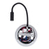 GloboStar® GOOSE 60883 Μοντέρνο Φωτιστικό Τοίχου - Απλίκα Ξενοδοχείου Bed Side LED 6W 600lm 36° & 360° AC 220-240V - Reading Light & 360° Κρυφός Φωτισμός - Φορτιστής USB 3A - Μ15.5 x Π15 x Υ30.5cm - Φυσικό Λευκό 4500K - Μαύρο - ledmania.gr