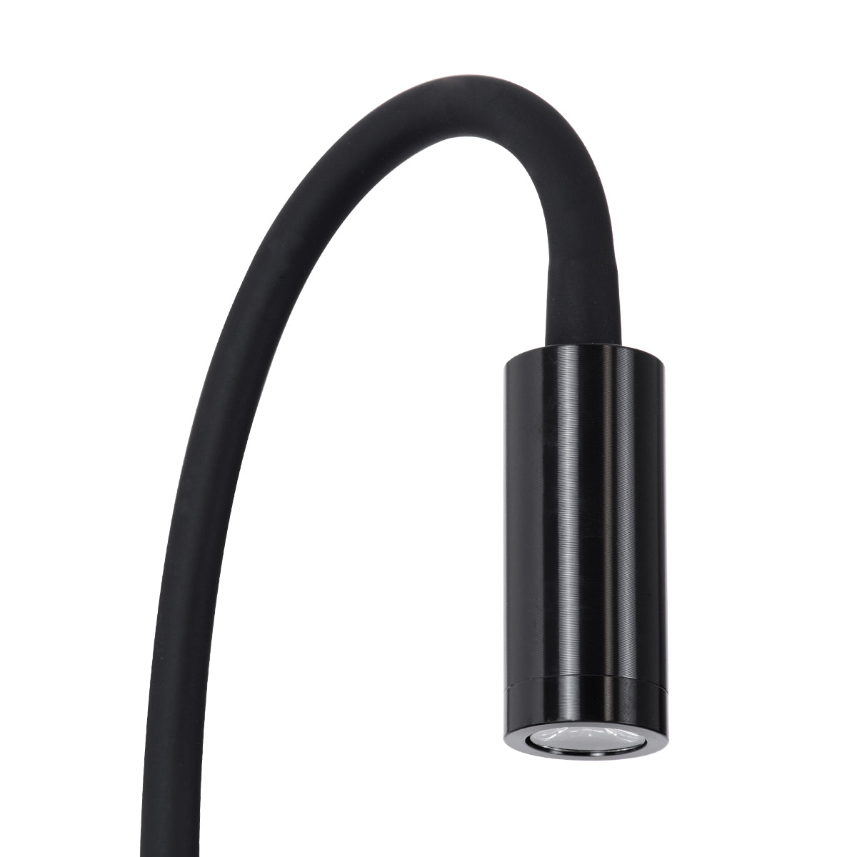 GloboStar® GOOSE 60883 Μοντέρνο Φωτιστικό Τοίχου - Απλίκα Ξενοδοχείου Bed Side LED 6W 600lm 36° & 360° AC 220-240V - Reading Light & 360° Κρυφός Φωτισμός - Φορτιστής USB 3A - Μ15.5 x Π15 x Υ30.5cm - Φυσικό Λευκό 4500K - Μαύρο - ledmania.gr