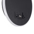 GloboStar® GOOSE 60883 Μοντέρνο Φωτιστικό Τοίχου - Απλίκα Ξενοδοχείου Bed Side LED 6W 600lm 36° & 360° AC 220-240V - Reading Light & 360° Κρυφός Φωτισμός - Φορτιστής USB 3A - Μ15.5 x Π15 x Υ30.5cm - Φυσικό Λευκό 4500K - Μαύρο - ledmania.gr