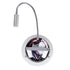 GLOBOSTAR® GOOSE 60884 Μοντέρνο Φωτιστικό Τοίχου - Απλίκα Ξενοδοχείου Reading Light με Φορτιστή USB 3A LED 6W 600lm 36° & 360° AC 220-240V IP20 Φυσικό Λευκό 4500K - CREE XPE & Lumileds SMD Chip & TÜV SÜD Driver - Νίκελ Βούρτσας - Μ15.5 x Π15 x Υ30.5cm ...