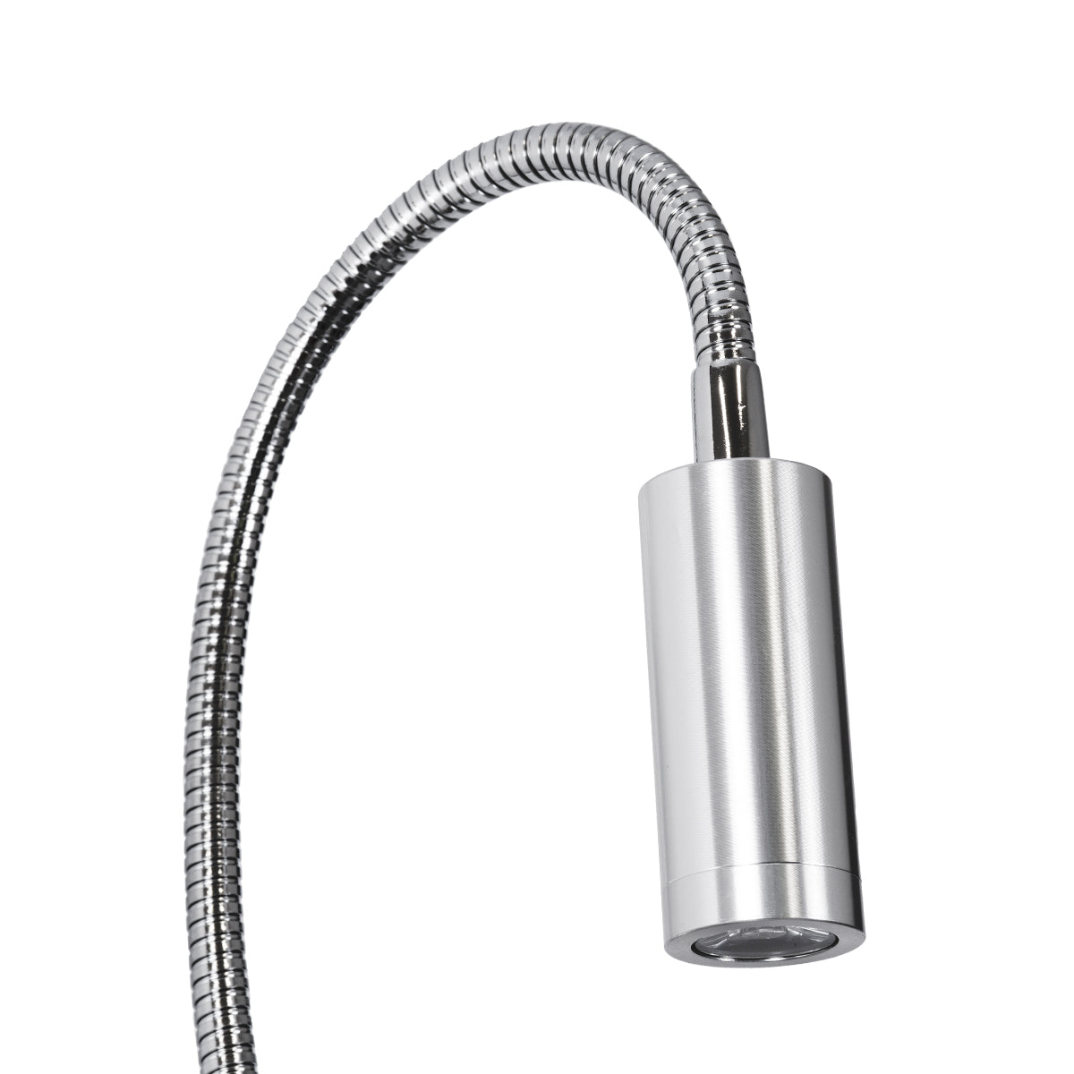 GLOBOSTAR® GOOSE 60884 Μοντέρνο Φωτιστικό Τοίχου - Απλίκα Ξενοδοχείου Reading Light με Φορτιστή USB 3A LED 6W 600lm 36° & 360° AC 220-240V IP20 Φυσικό Λευκό 4500K - CREE XPE & Lumileds SMD Chip & TÜV SÜD Driver - Νίκελ Βούρτσας - Μ15.5 x Π15 x Υ30.5cm ...