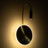 GloboStar® GOOSE 60885 Μοντέρνο Φωτιστικό Τοίχου - Απλίκα Ξενοδοχείου Bed Side LED 6W 600lm 36° & 360° AC 220-240V - Reading Light & 360° Κρυφός Φωτισμός - Φορτιστής USB 3A - Μ15.5 x Π15 x Υ30.5cm - Φυσικό Λευκό 4500K - Χρυσό Βούρτσας - ledmania.gr