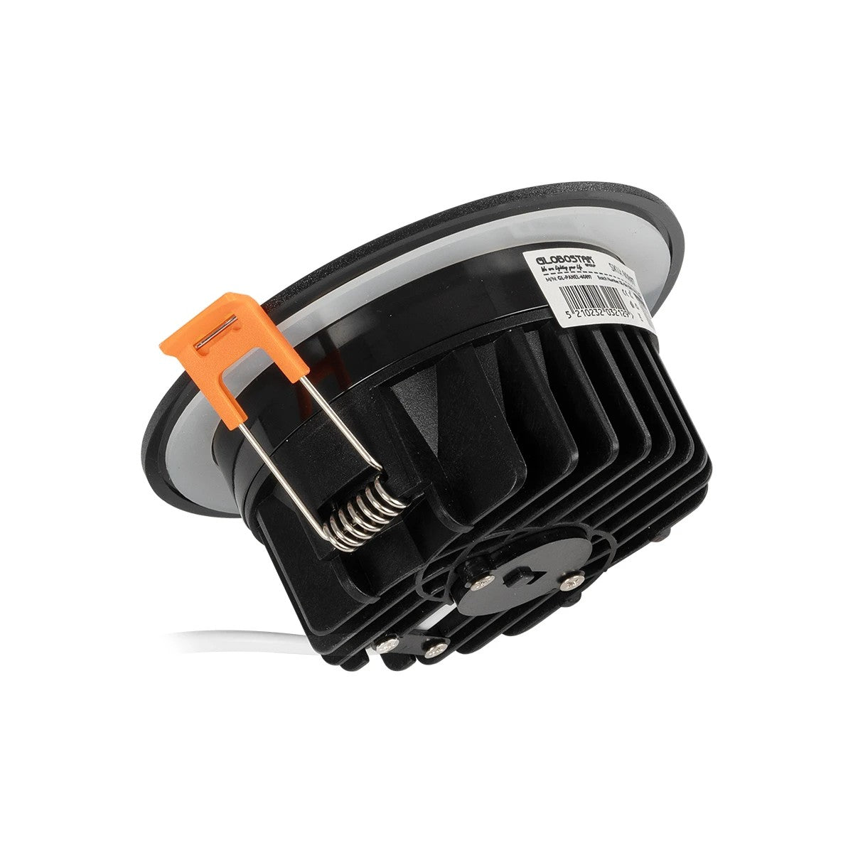 GLOBOSTAR® WATERA 60897 Χωνευτό Downlight Σποτ Panel LED 12W 1500lm 120° AC 220-240V Αδιάβροχο IP54 Ρυθμιζόμενο Λευκό CCT με Διακόπτη στο Σώμα 2700K/4500K/6000K Dimmable - Lumileds SMD Chip & TÜV SÜD Driver - Μαύρο Ματ - Μ10.8 x Π10.8 x Υ3.2cm / Q9cm -... - ledmania.gr