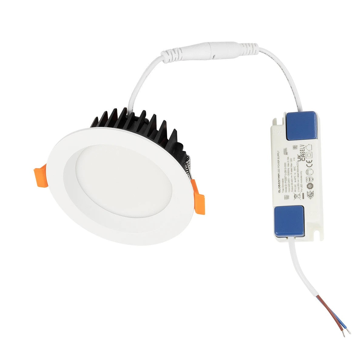 GLOBOSTAR® WATERA 60898 Χωνευτό Downlight Σποτ Panel LED 12W 1500lm 120° AC 220-240V Αδιάβροχο IP54 Ρυθμιζόμενο Λευκό CCT με Διακόπτη στο Σώμα 2700K/4500K/6000K Dimmable - Lumileds SMD Chip & TÜV SÜD Driver - Λευκό Ματ - Μ10.8 x Π10.8 x Υ3.2cm / Q9cm -... - ledmania.gr