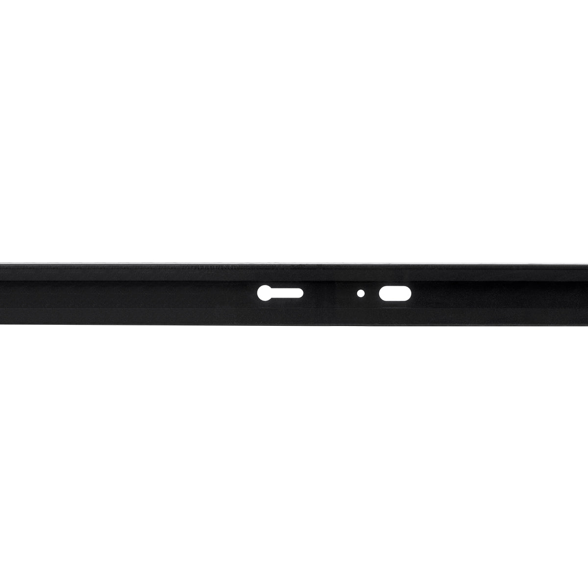 GLOBOSTAR® EUROTRACK-1PH 60901 Μονοφασική Ράγα 2 Καλωδίων 1L+1N για Σύστημα Ράγας Eurotrack-1PH AC 220-240V IP20 - Μαύρο Ματ - Μ100 x Π3.6 x Υ2cm