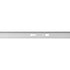 GLOBOSTAR® EUROTRACK-1PH 60902 Μονοφασική Ράγα 2 Καλωδίων 1L+1N για Σύστημα Ράγας Eurotrack-1PH AC 220-240V IP20 - Λευκό Ματ - Μ100 x Π3.6 x Υ2cm