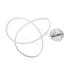 GloboStar® DEXTER 60914 Κρεμαστό Φωτιστικό Οροφής Design LED CCT 90W 10080lm 300° AC 220-240V - Εναλλαγή Φωτισμού μέσω Τηλεχειριστηρίου All In One Ψυχρό 6000k+Φυσικό 4500k+Θερμό 2700k Dimmable Φ73cm - Λευκό - 3 Years Warranty - ledmania.gr