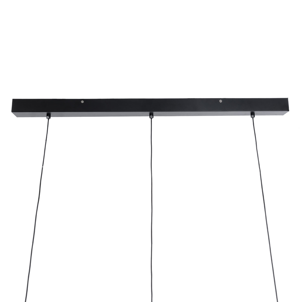 GLOBOSTAR® ZANE 60936 Κρεμαστό Φωτιστικό Design LED CCT 54W 6048lm 120° AC 220-240V IP20 - Εναλλαγή Φωτισμού μέσω Τηλεχειριστηρίου All In One Ψυχρό 6000k+Φυσικό 4500k+Θερμό 2700k Dimmable - Μ80 x Π15 x Υ18cm - Μαύρο & Χρυσό - 3 Χρόνια Εγγύηση - ledmania.gr