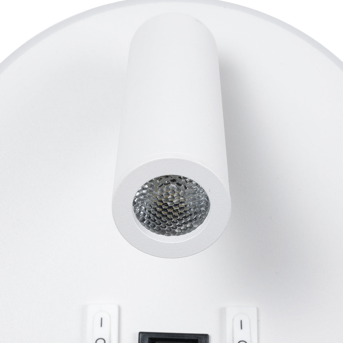 GloboStar® LADY-R 60939 Μοντέρνο Φωτιστικό Τοίχου - Απλίκα Ξενοδοχείου Bed Side LED 6W 600lm 36° & 360° AC 220-240V - Reading Light & Κρυφός Φωτισμός - Φορτιστής USB 3A - Φ15 x Υ7cm - Φυσικό Λευκό 4500K - Λευκό - 3 Χρόνια Εγγύηση - ledmania.gr