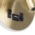 GloboStar® LADY-R 60940 Μοντέρνο Φωτιστικό Τοίχου - Απλίκα Ξενοδοχείου Bed Side LED 6W 600lm 36° & 360° AC 220-240V - Reading Light & 360° Κρυφός Φωτισμός - Φορτιστής USB 3A - Μ10.5 x Π10 x Υ18.5cm - Φυσικό Λευκό 4500K - Χρυσό Βούρτσας - ledmania.gr