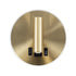 GloboStar® LADY-R 60940 Μοντέρνο Φωτιστικό Τοίχου - Απλίκα Ξενοδοχείου Bed Side LED 6W 600lm 36° & 360° AC 220-240V - Reading Light & 360° Κρυφός Φωτισμός - Φορτιστής USB 3A - Μ10.5 x Π10 x Υ18.5cm - Φυσικό Λευκό 4500K - Χρυσό Βούρτσας - ledmania.gr