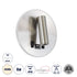 GloboStar® LADY-R 60941 Μοντέρνο Φωτιστικό Τοίχου - Απλίκα Ξενοδοχείου Bed Side LED 6W 600lm 36° & 360° AC 220-240V - Reading Light & 360° Κρυφός Φωτισμός - Φορτιστής USB 3A - Μ10.5 x Π10 x Υ18.5cm - Φυσικό Λευκό 4500K - Νίκελ Βούρτσας - ledmania.gr