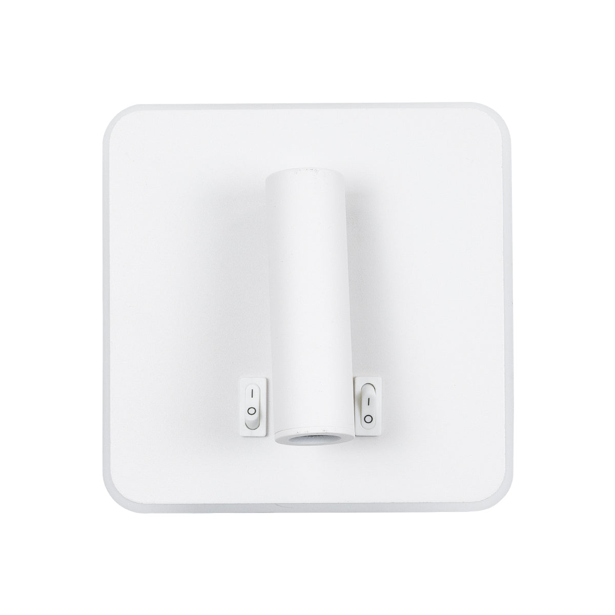 GloboStar® LADY-S 60943 Μοντέρνο Φωτιστικό Τοίχου - Απλίκα Ξενοδοχείου Bed Side LED 6W 600lm 36° & 360° AC 220-240V - Reading Light & Κρυφός Φωτισμός - Φορτιστής USB 3A - Μ15 x Π15 x Υ7cm - Φυσικό Λευκό 4500K - Λευκό - 3 Χρόνια Εγγύηση - ledmania.gr