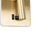 GLOBOSTAR® LADY-S 60944 Μοντέρνο Φωτιστικό Τοίχου - Απλίκα Ξενοδοχείου Reading Light με Φορτιστή USB 3A LED 6W 600lm 36° & 360° AC 220-240V IP20 Φυσικό Λευκό 4500K - Bridgelux COB Chip & TÜV SÜD Driver - Χρυσό Πλατίνα - Μ15 x Π15 x Υ7cm - 3 Χρόνια Εγγύηση